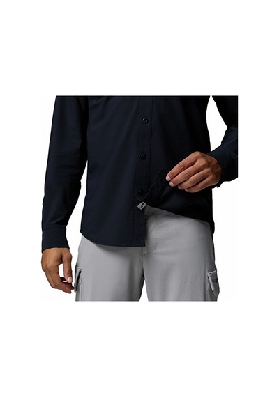 Columbia Silver Ridge Elite Ls Woven Erkek Günlük Gömlek 2160161010 Siyah