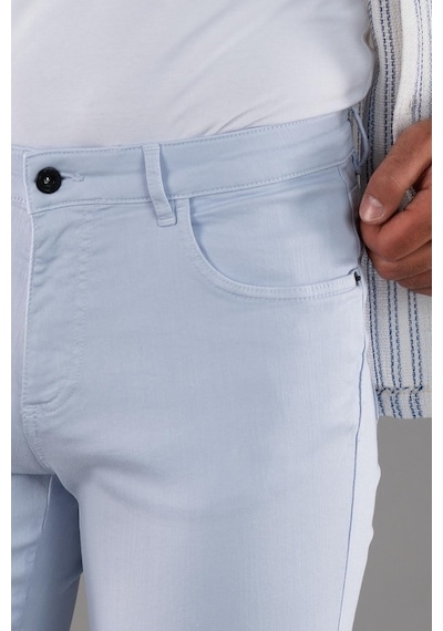 Regular Fit Likralı Pamuklu Erkek Kot Pantolon