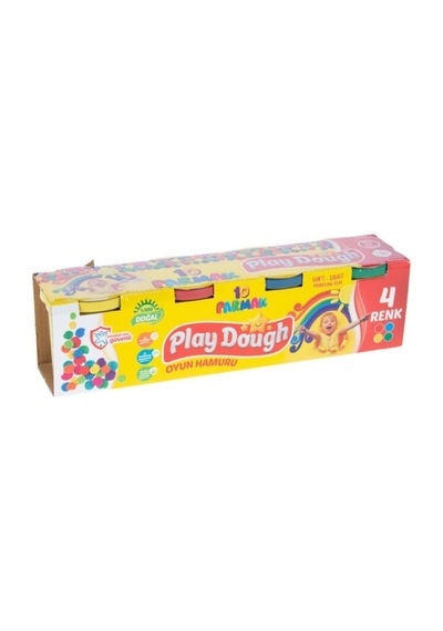 Oyun Hamuru 4 Renk Büyük Boy