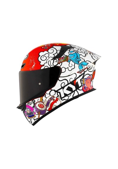 Kyt Tt-revo Kask Sushı Tıme Çok Renkli