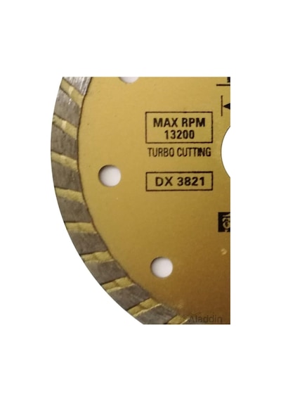 Ahşap Kesici Mermer Fayans Kesme 115 Mm Disk Seti Spiral Taşlama Kesici Diskleri