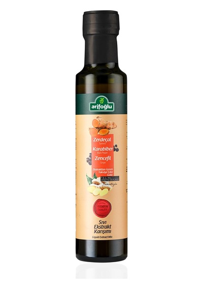 Zerdeçal Karabiber Zencefil Sıvı Ekstraktı 225 Ml