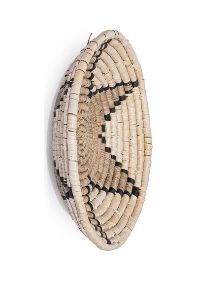 Meander Natural Bambu Afrikan El Yapımı Yıldız Duvar Tabağı Dekoru 8820 Natural-35 X 7 Diğer