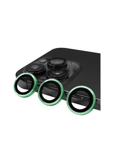 Noktaks  Apple Uyumlu  iPhone 14 Pro Max  Kamera Lens Koruyucu Cl-07 - Açık Yeşil