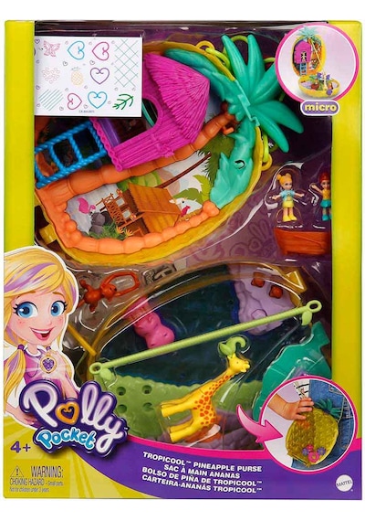 Gkj63 Polly Pocket Çanta Olabilen Micro Oyun Setleri - 4 Yaş
