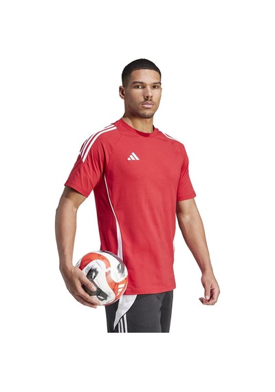 Adidas Tiro 24 Erkek Tişört-4474 Kırmızı