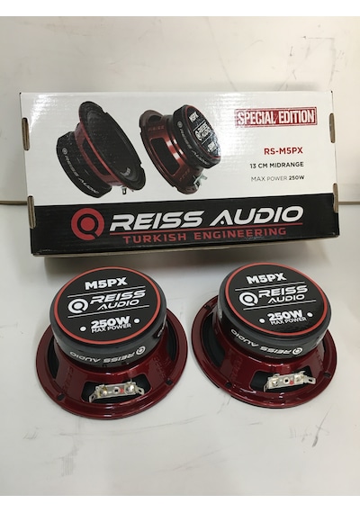 Reiss 13 Cm 2021 Prof.New Midrange Rs-M5Px 500 Wat 100 Rms 2.Li