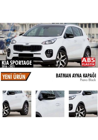 Kia Sportage Yarasa Ayna Kapağı Batman Parlak Siyah Piano Black