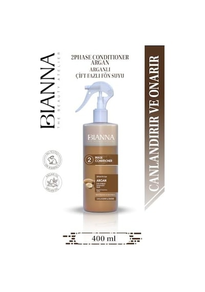 Çift Fazlı Argan İçeren Fön Suyu Canlandırır & Onarır - 400ml 15971735