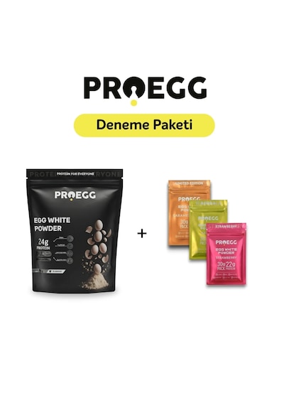 Deneme Paketi Yumurta Akı Protein Tozu Aromasız