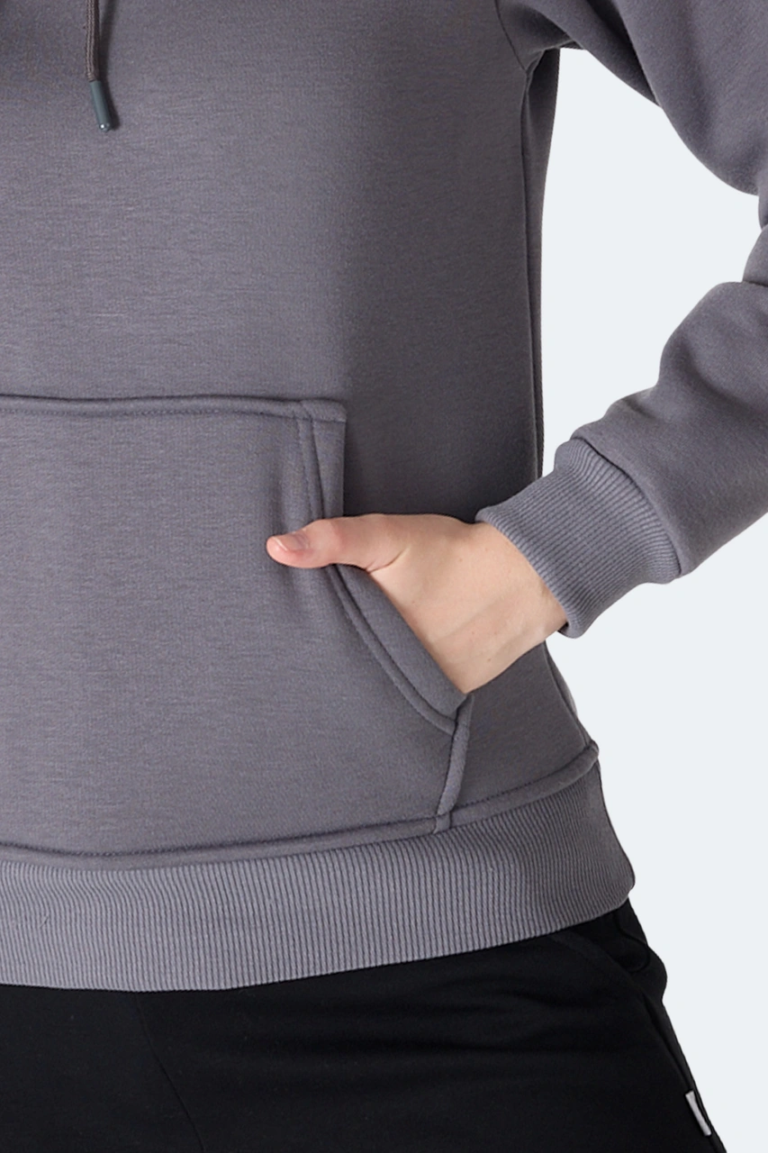 Slazenger Mısty I Kadın Gri Sweatshirt Gri