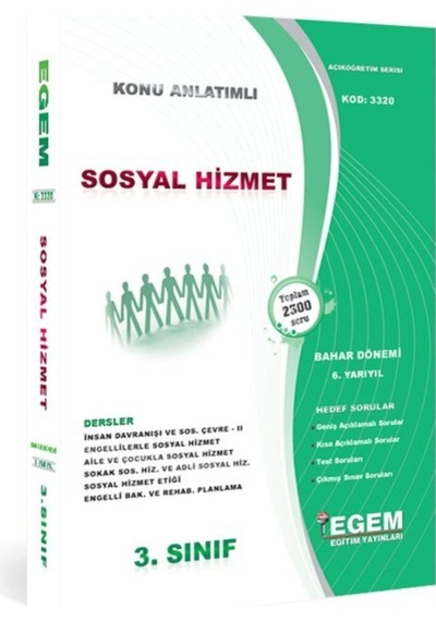 Aöf 3. Sınıf Sosyal Hizmet Bahar Çözümlü Konu Soru Bankası