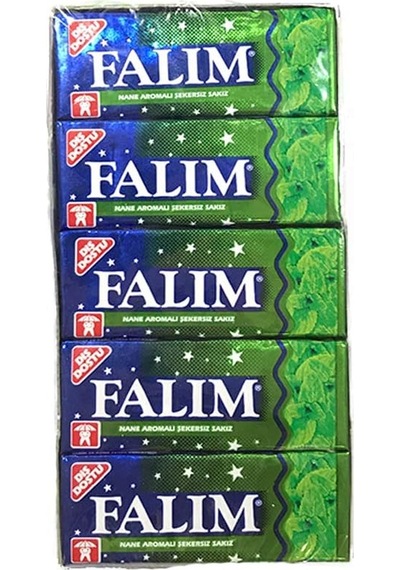 Falım Nane Aromalı Şekersiz Sakız 7 G 20 Adet