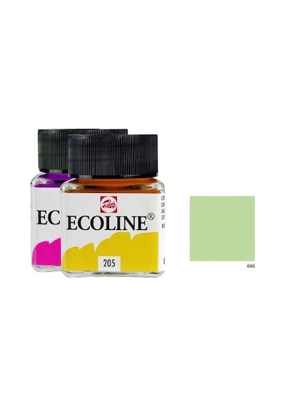 Talens Ecoline Sıvı Suluboya 30ml - Pastel Green 666