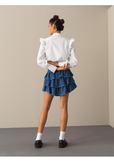 Xint Ekru Regular Fit Pamuk Gömlek 750969 Beyaz
