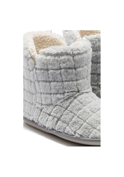 Twigy Twıgy Tw Edi Peluş Gri Kadın Ev Botu 37/41