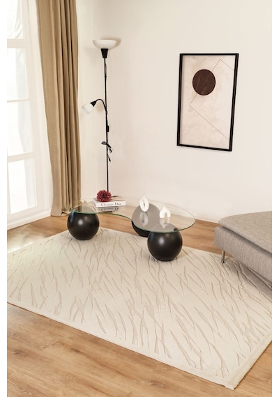 Kaşmir Halı 7/24 İskandinav Svea 80x150 CM Salon Mutfak Halısı Yolluk Kilim