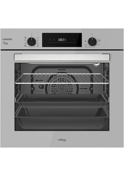Tommatech TAF6005SS Ankastre Elektrikli Fırın 60 CM Gri Cam
