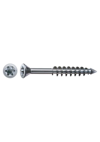 SPAX-M, 4 x 60 mm, 100 Adet, Yarım Dişli, Havşa Başlı