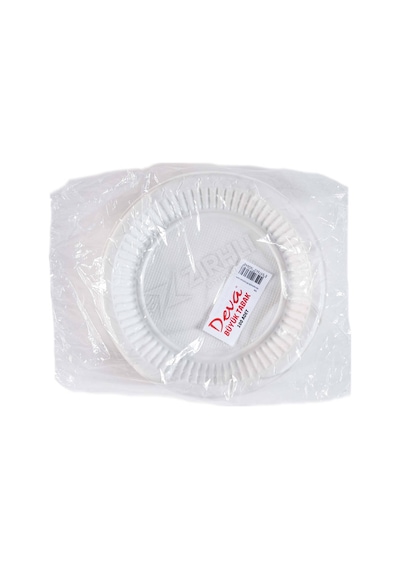 5 Adet Deva Büyük Tabak Plastik 100 Lü Çok Renkli