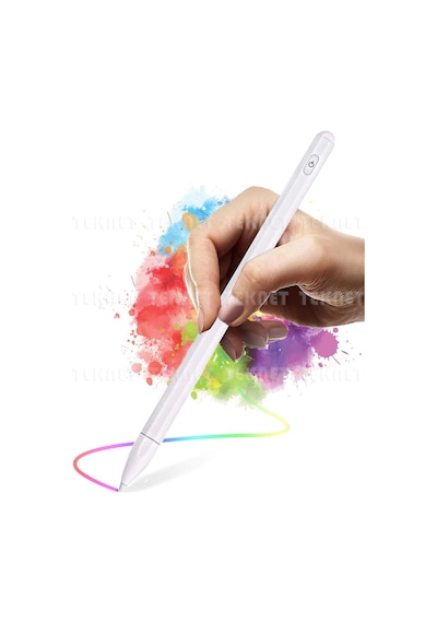 Apple Uyumlu iPad  Pro 12.9 4. Nesil 2020 Active Stylus Özel Yazı / Çizim Kalemi Palm Rejection Dokunmatik Kalem
