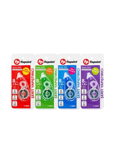24 Adet Şerit Yapıştırıcı 6mtx8mm Bx40