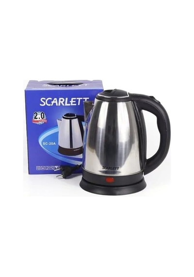 Paslanmaz Çelik 2 Litre 1800 Watt Su Isıtıcı Kettle