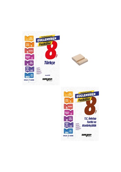 Lgs 8. Sınıf Güçlendiren Türkçe Ve Fen Bilimleri Fasikülleri