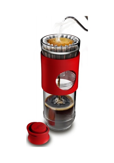 Cafflano Go-Brew B100-RD Kahve Demleme Ekipmanı Kırmızı