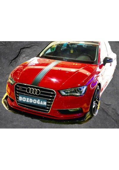 Audi A3 Hb 2013-2016 Boyalı Ön Lip