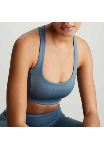 Calvin Klein Wo - Sports Bra Medi, 5bx Mavi Kadın Sporcu Sütyeni