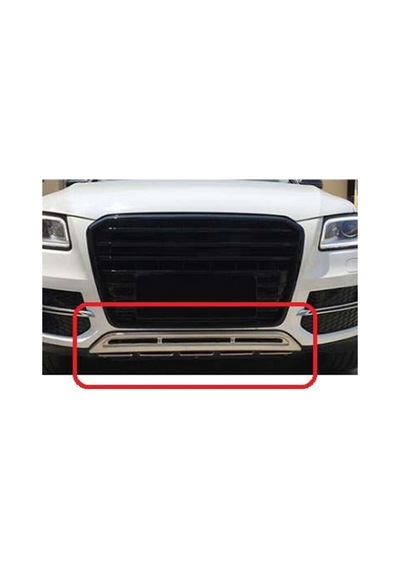 Audi Q5 2010 2017 Ön Tampon Altı Krom