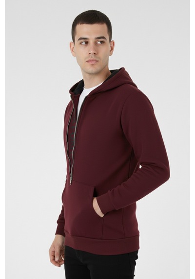 Buratti Erkek Sweat 575707 Vişne Vişne