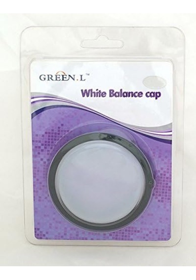 Green.l55 Mm Beyaz Ayar Kapağı, Beyaz Işık Dengeleyici Cap Çok Renkli
