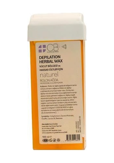 Code Blonde Kartuş Ağda 100ml. Natural