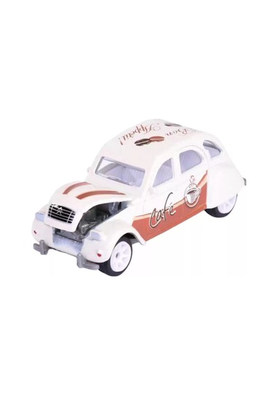 Majorette - French Touch Citroën 2cv Bej, Café
