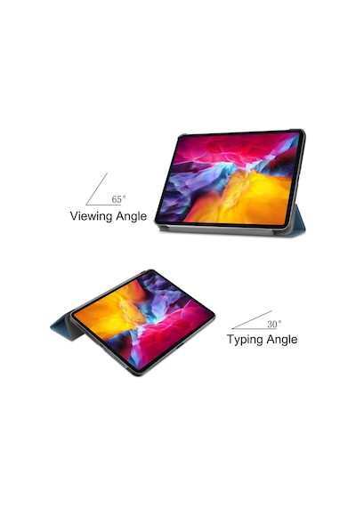 Apple Uyumlu iPad Pro 12.9" Inç 5.nesil/6.nesil 2021/2022 M2 Çip Flip Smart Standlı Akıllı Kılıf Kılıf Apple Uyumlu iPad Pro 12.9" Inç 5.nesil/6.nesil 2021/2022 M2 Çip Flip Smart Standlı Akıllı Kılıf Kılıf