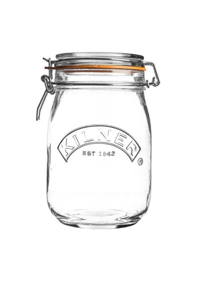 Kilner Klipsli Yuvarlak Kavanoz 1 Lt