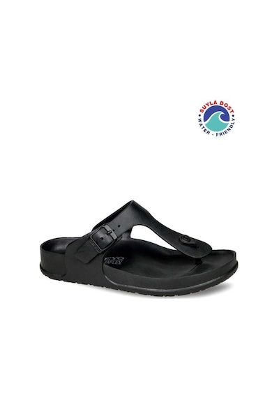 Ceyo Aquaflex-m1 Anatomik Taban Suya Dost Parmak Arası Erkek Terlik Siyah 40-45 Siyah