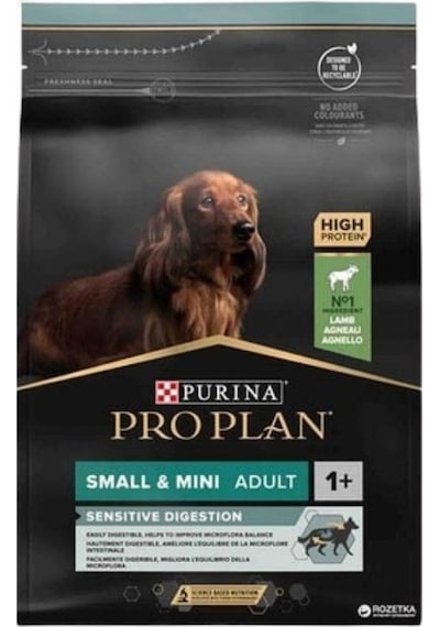 Purina Pro Plan Sensitive Digestion Small & Mini Kuzulu Küçük Irk Köpek Maması 3 KG