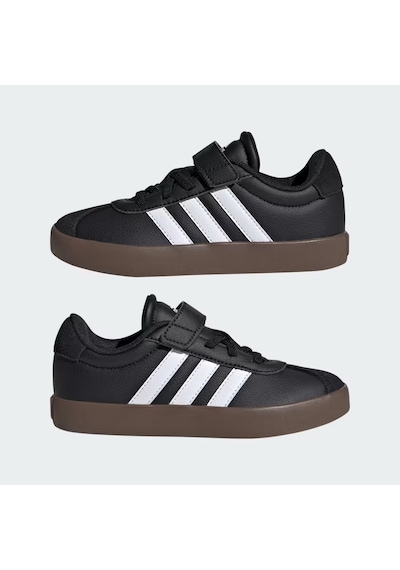 Adidas Vl Court 3.0 El C Unisex Çocuk Spor Ayakkabı Id9154 Siyah