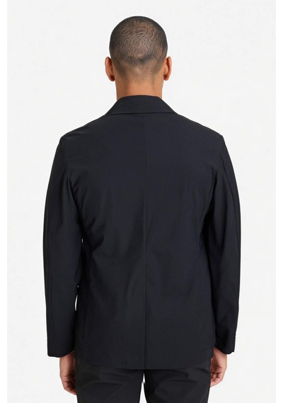 Defacto Teknik Kumaştan Esnek Blazer Ceket G4226ax26spbk81 Siyah-bk81