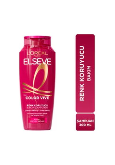 Elseve L'oreal Paris Elseve Colorvive Renk Koruyucu Bakım Şampuanı 300 Ml