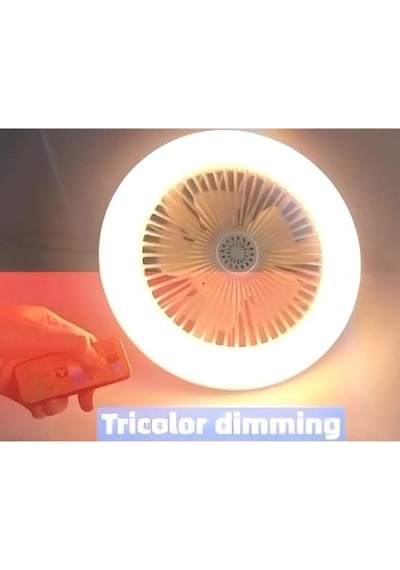 Cata CT-1153 E27 42 W 3 Renk Yanma Modlu Dimlenebilir Fan Led Ampul