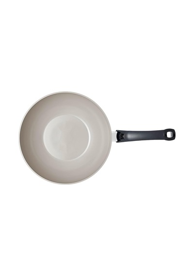 Ceratal Wok Tava Yapışmaz Kaplama Renkli 28 Cm İndüksiyon Uyumlu Çok Renkli