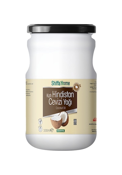 Shiffa Home Hindistan Cevizi Yağ 330 Ml Soğuk Sıkım 300 G