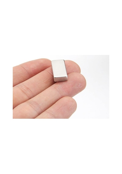 20x10x5 Mm Neodyum Mıknatıs, Çok Güçlü Dikdörtgen Neodymium Magnet - 4 Adet Set