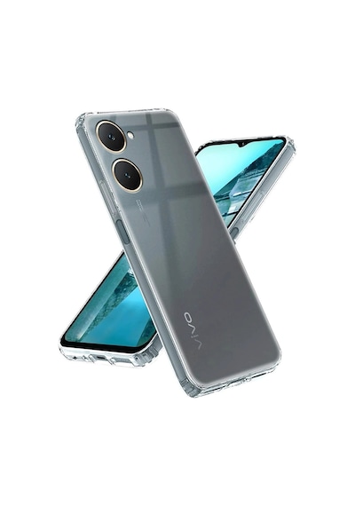 Mey İthalat Vivo Y18 Kılıf Lüx Şeffaf Silikon