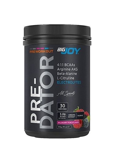 Bigjoy Sports Predator Pre-workout Orman Meyve Aromalı Preworkout Aminoasit 510 G