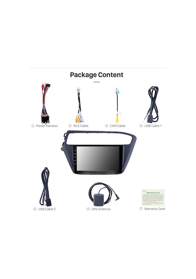 Hyundaı İ20 2018+ Multimedya Navigasyon Usb Kamera Carplayer 4 Ram